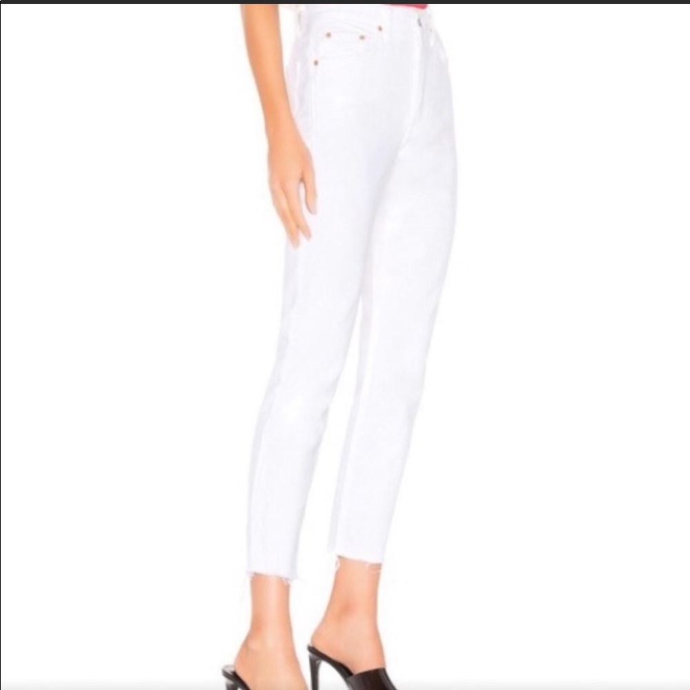 GRLFRND Karolina NEW with Tags white denim jeans
